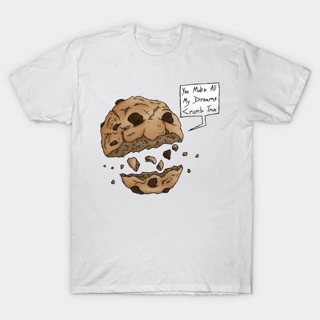 Crumb Cookie T-Shirt by TheDoodleDream